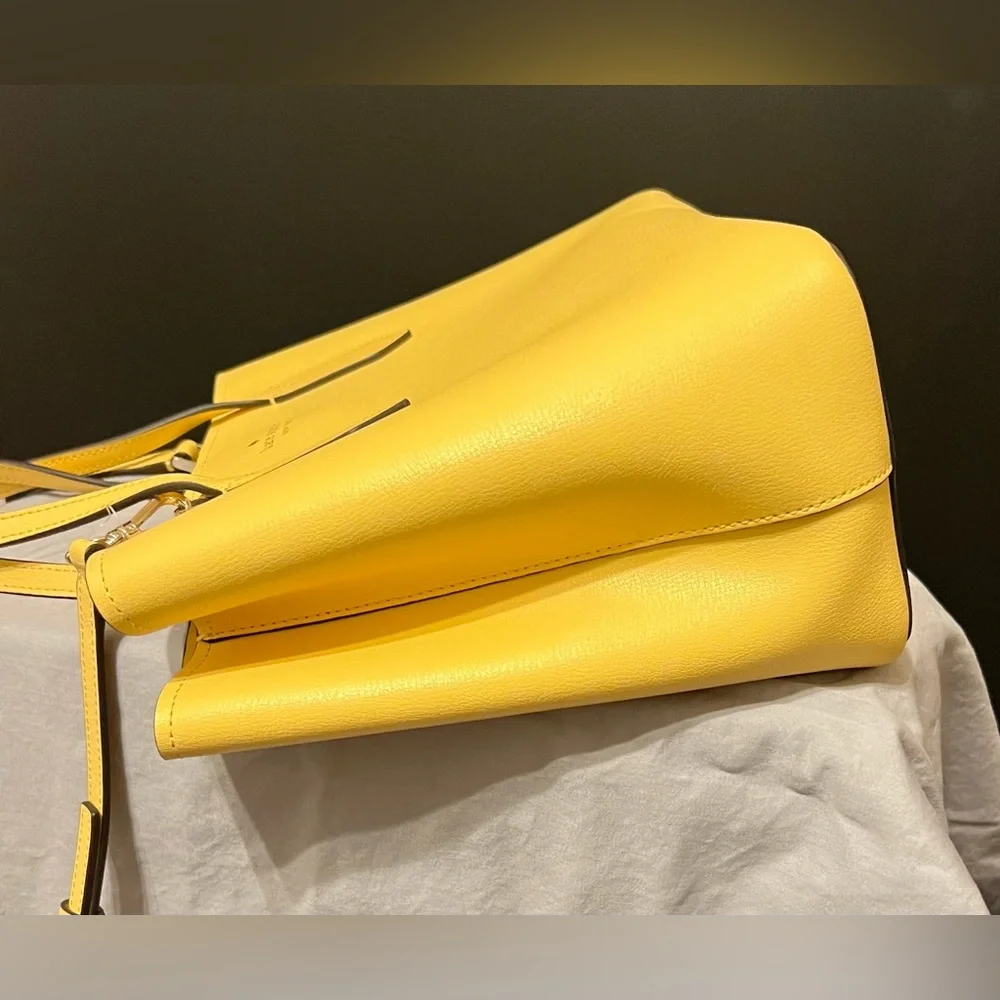 Kate Spade Harper Satchel in Butter Yellow - NWOT - Picture 6 of 10